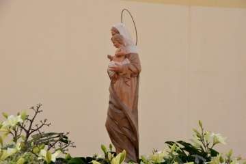 Procesión religiosa por el Valle de Jinámar-Telde (Foto F.J. Santana)